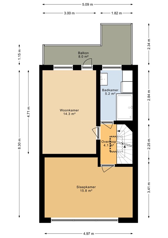 mediumsize floorplan